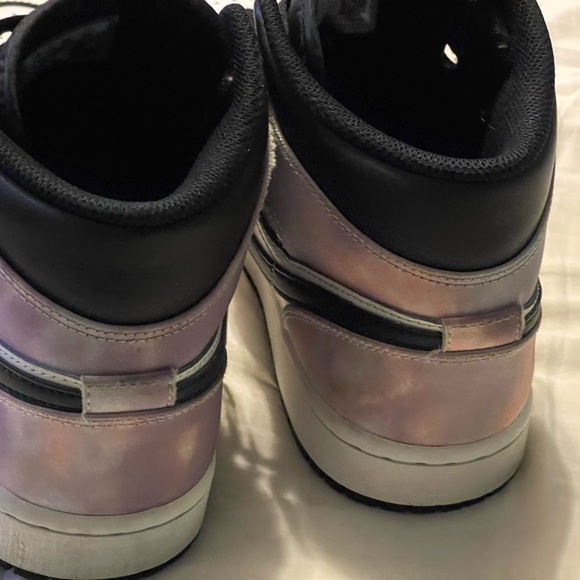 Nike Mens Air Jordan Sneakers - Black and Purple - Picture 4 of 5